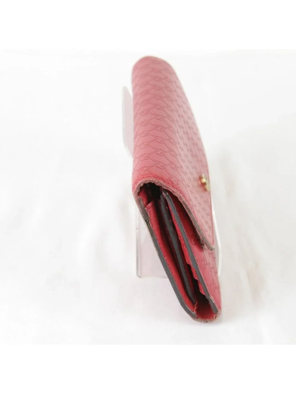 Gucci 0416 Wallet Leather Red - Picture 4 of 10